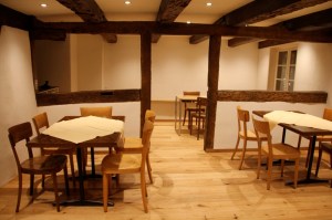 Die Stube im 1. OG ist das neue Bijou im «Landhus».